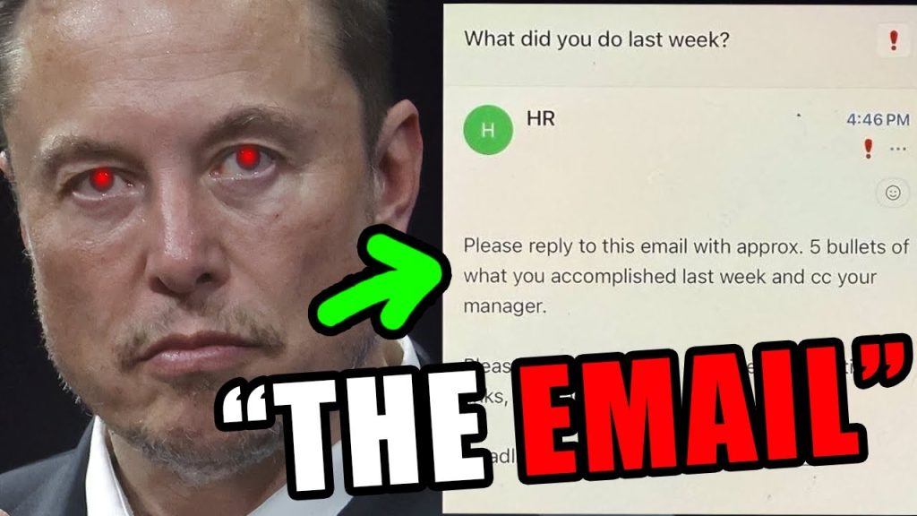 The REAL PURPOSE of the Elon Musk “Email”