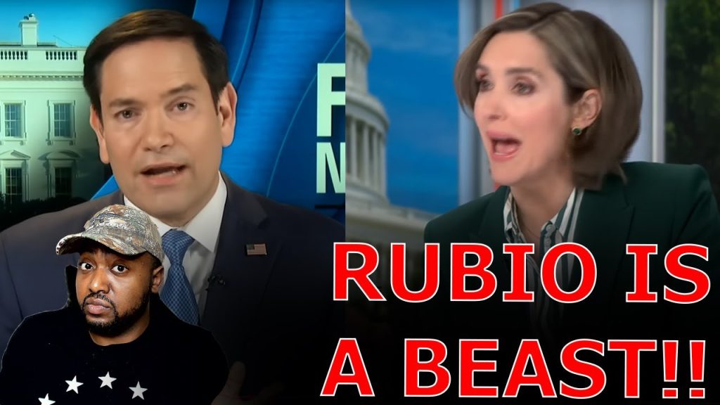 Marco Rubio CALMLY SCHOOLS Trump Deranged CBS Anchor Asking Stupid Questions Over And Over Again!