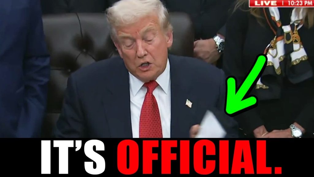 He waited for the perfect moment.