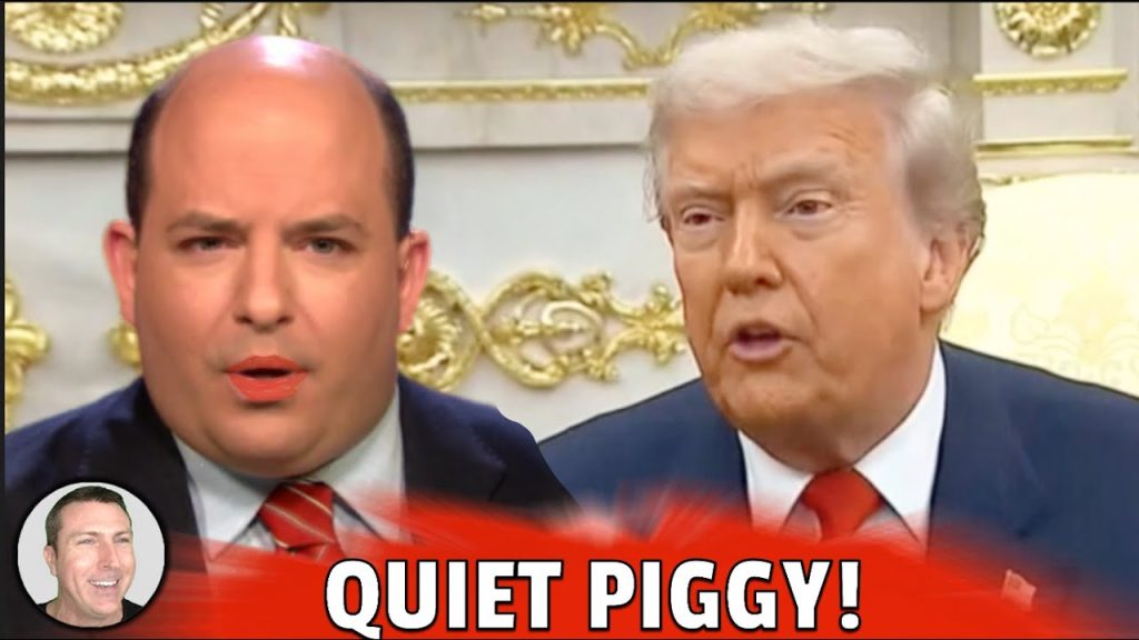 Quiet Piggy! – Trump Loses It on Reporter Like Never Before – Brian Stelter Most Affected