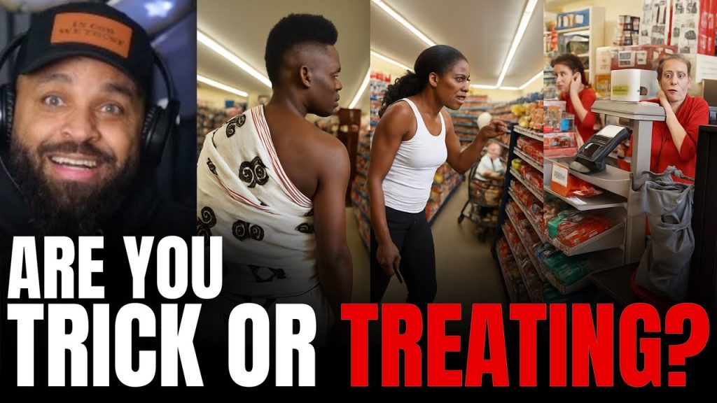 Mom SNAPS after White cashiers ask her kids in African clothing if they’re Trick-or-Treating!