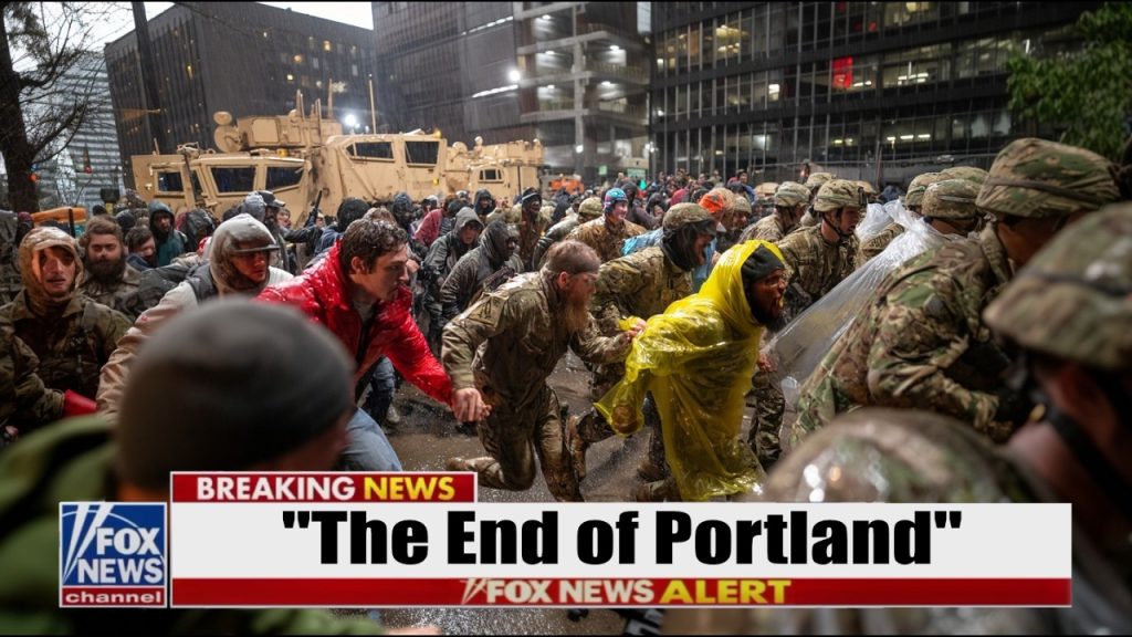 Portland HORDE ‘GETS VIOLENT’… Mayor BLAMES TRUMP as Residents ABANDON CITY