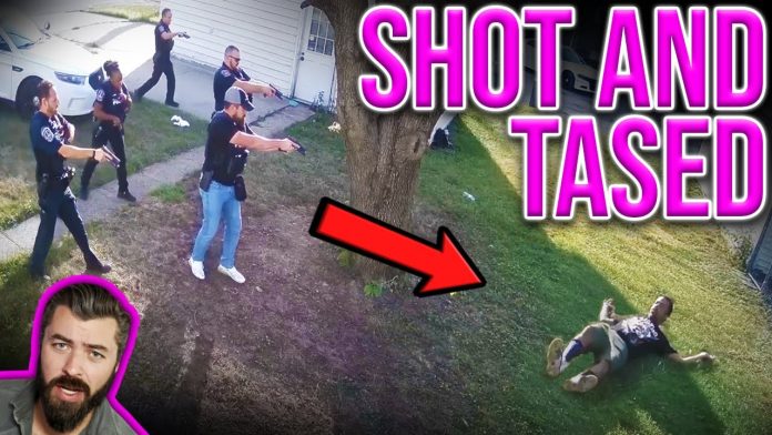 maxresdefault-764 Cops UNLOAD On Unarmed Man!