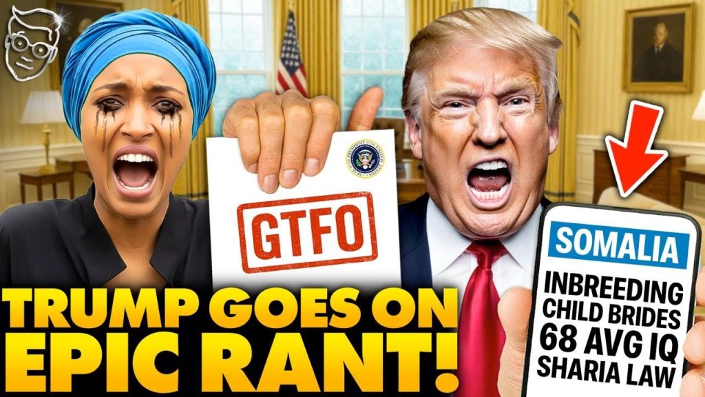 Trump Gives GREATEST White House Monologue Of All Time, SAVAGES Somalia and Ilhan: ‘Country STINKS’