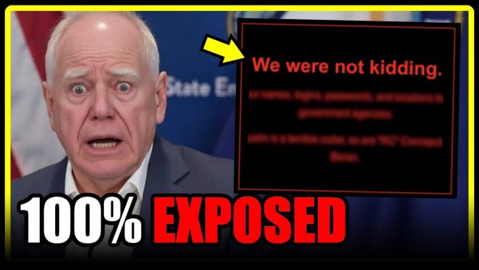 Their SECRET WEBSITE just got HACKED.