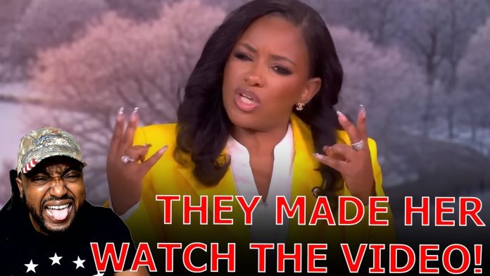 Delusional Ghetto Democrat TRIGGERED As The View Forces Her To Watch JD Vance Call Her FAKE!