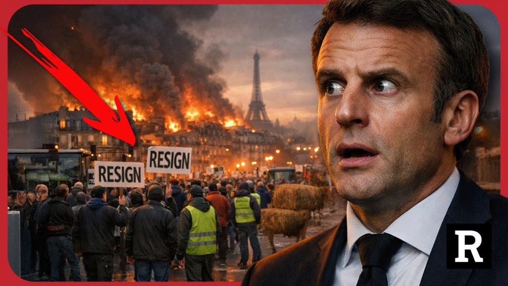 Holy SH*T! Macron and Husband Go Into Hiding in Paris Amid Farmer Revolt | Redacted