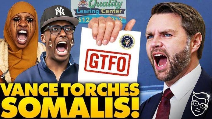 JD Vance Calls Emergency Press Conference to TORCH Somali Frauds, Declare Mass Deportation Operation