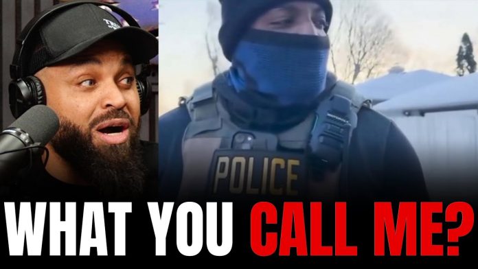 White Protesters Get in Black ICE Agent’s Face What Happens Next Is Wild