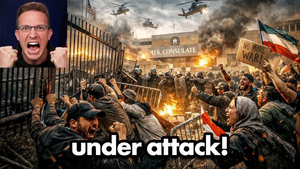 🚨US Embassies Around the World ATTACKED! Buildings Burning, Many Dead, Marines Deployed…
