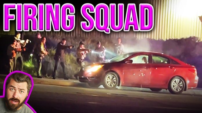 Traffic Stop Ends With BULLET STORM!