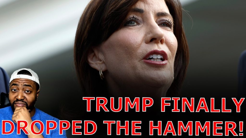 Trump DROPS THE HAMMER WITH MASSIVE PUNISHMENT For Democrat State Refusing To Stop Hiring Illegals!