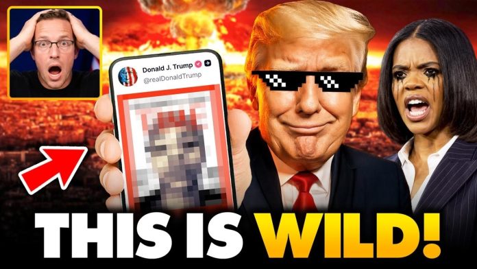 Trump Just Posted the Most UNHINGED Photo of Candace Owens