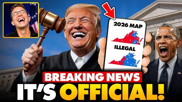 🚨BREAKING: MASSIVE Supreme Court VICTORY, Democrats Virginia Map BLOCKED! Ruled ‘Unconstitutional’