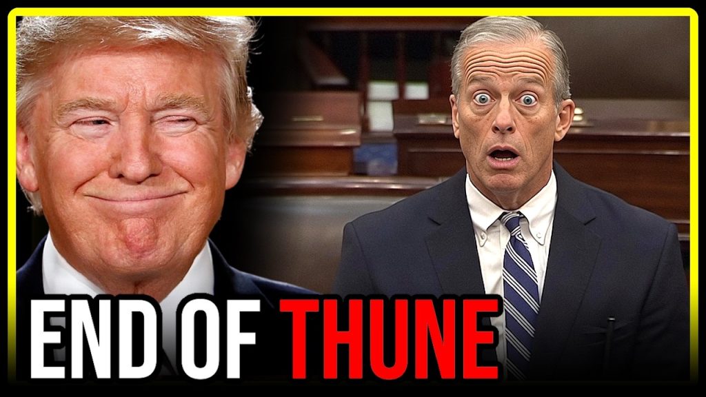 Thune PANICS as Trump goes SCORCHED EARTH.