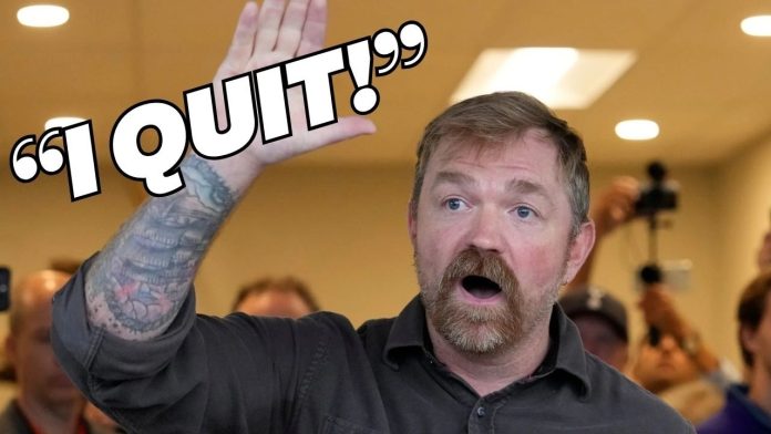 I Quit' - Platner Shocker Hours Before Election