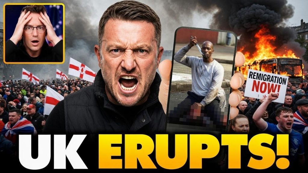 Belfast is BURNING! U.K. Set Ablaze As English Patriots REVOLT After Somali Beheads English Man 🔥🇬🇧