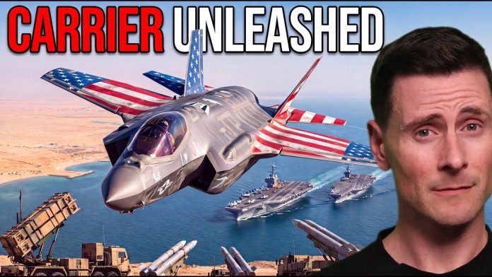U.S. Navy Just UNLEASHED ANOTHER Carrier On Iran