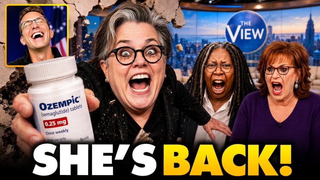 Rosie O’Donnell Crawls Back to U.S.A For New Job On ‘The VIEW’…Promised to Flee America ‘FOREVER’ 🤣