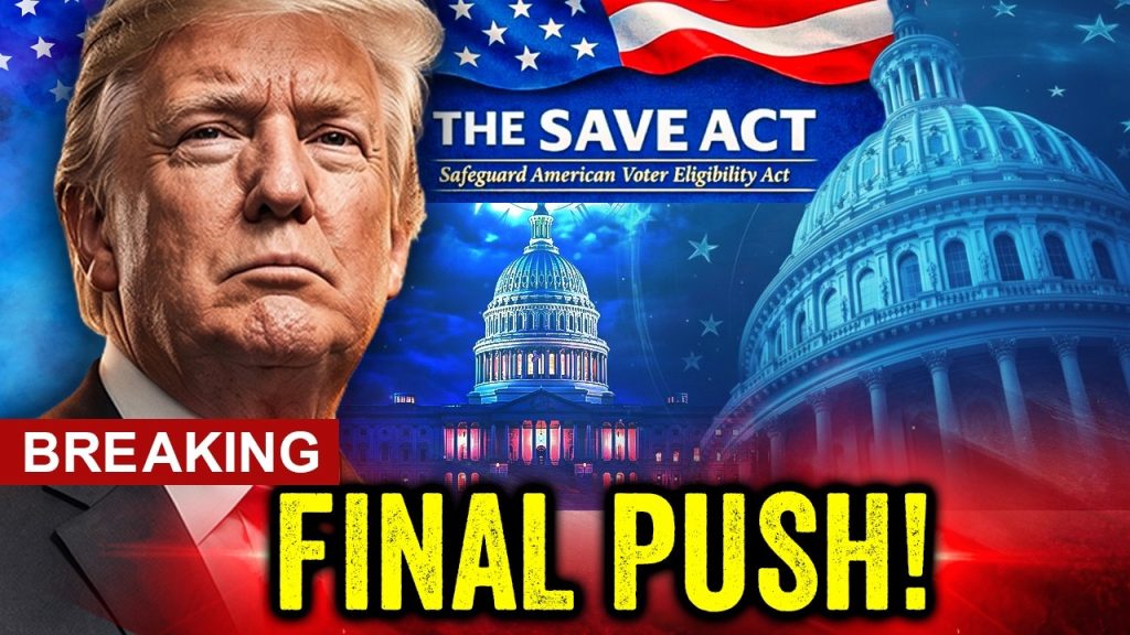 BREAKING! The SAVE Act Is Suddenly MOVING!!!