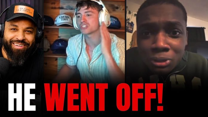 Black Guy Claims Africans Taught Whites Everything… White Guy GOES OFF